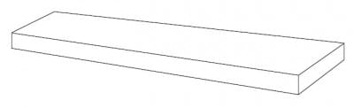 Ступень Atlas Concorde Russia Forte Dei Marmi Rock Tiffany White Scalino Ang Dx 33x160 матовая
