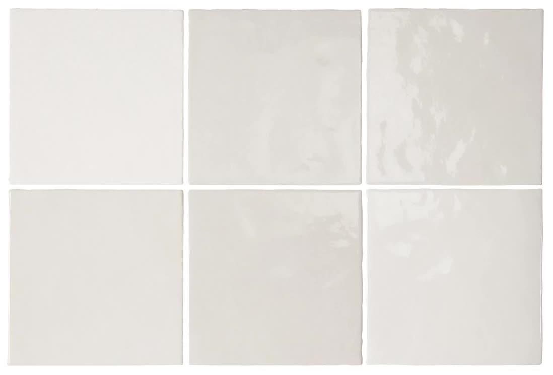 Плитка настенная Equipe Artisan White 13.2x13.2 глянцевая
